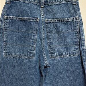 Arizona Jean Company Wide Leg Blue Denim Jeans Sz 12